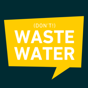 (don't) Waste Water Logo