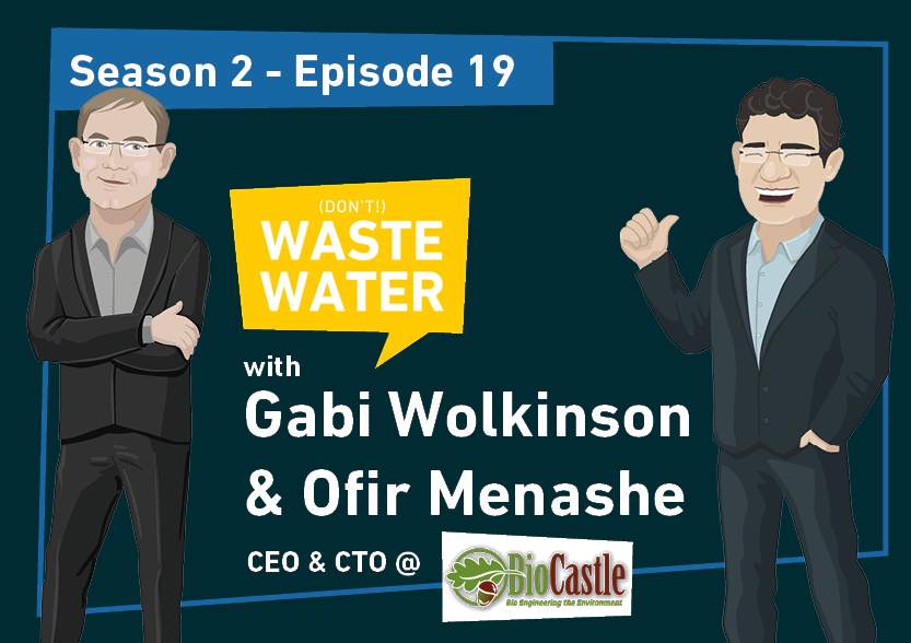 Gabi Wolkinson and Ofir Menashe - Guests of the Don't Waste Water Podcast