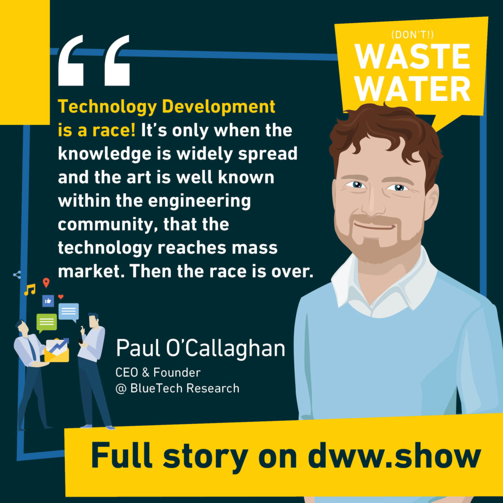 Technology Development is a race in the Water Industry. Once the race is over, water technologies get studied in Universities.