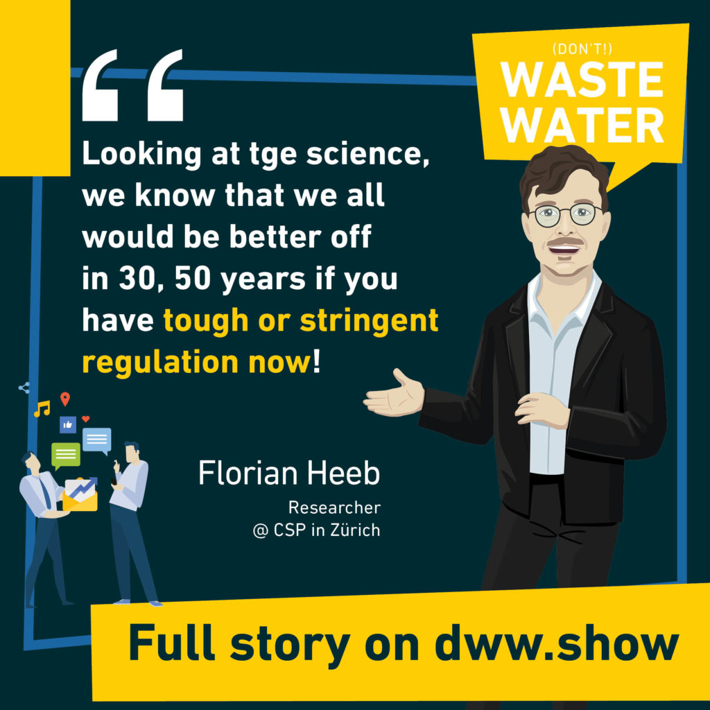 Science reminds you that we shall urgently act on regulations to avoid climate change, as Florian Heeb recalls.