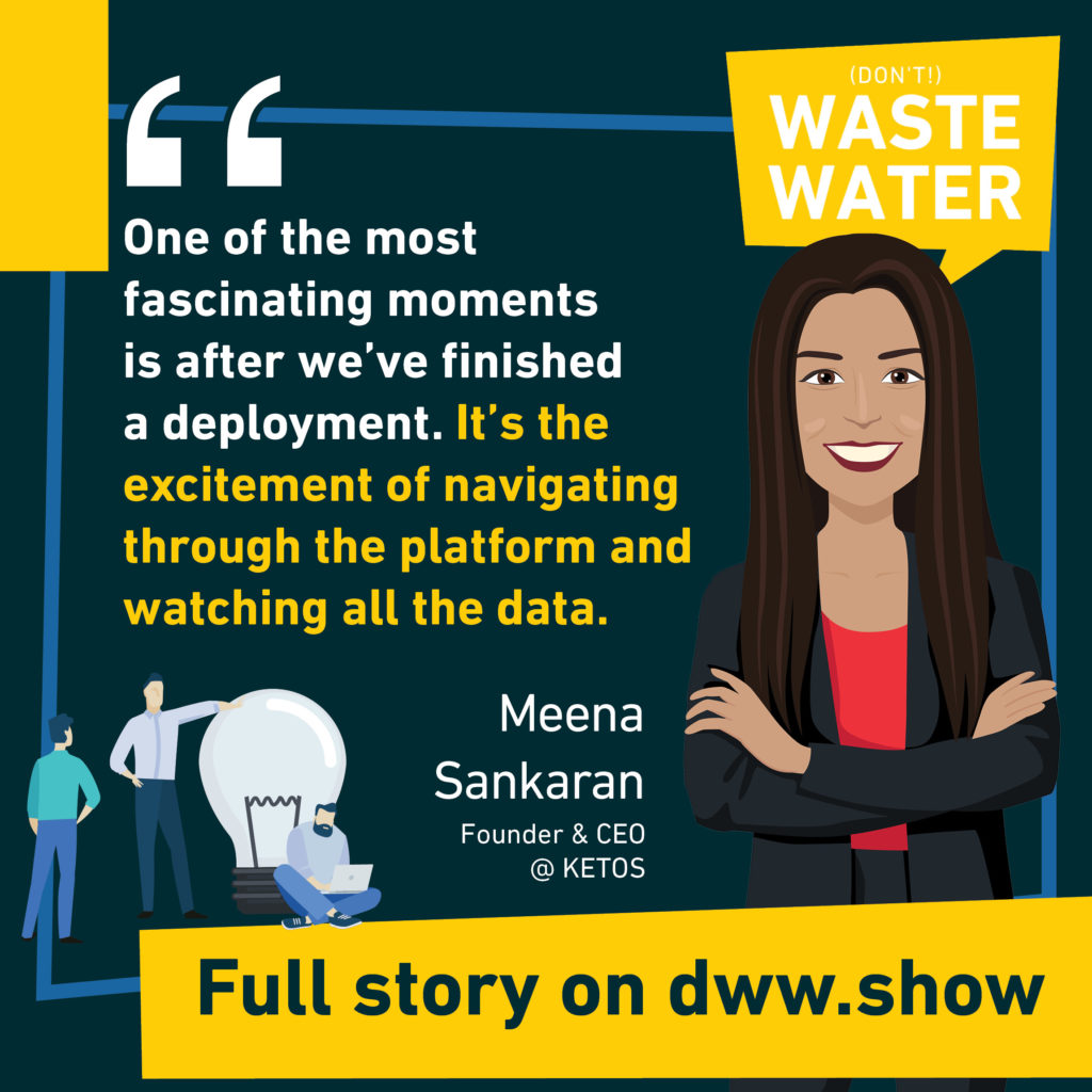 After finishing deployment, you first see all your Digital Water Quality data online. A decisive moment, according to the CEO of KETOS.