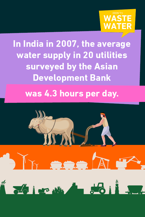 Intermittent Supply: a common water pain in the developing world, that shall be addressed by SDG 6, says David Lloyd Owen!