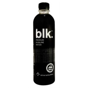 BLK Water: a black water in bottles