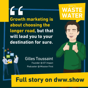 Growth marketing is about choosing the longer road, thinks Gilles Toussaint.
