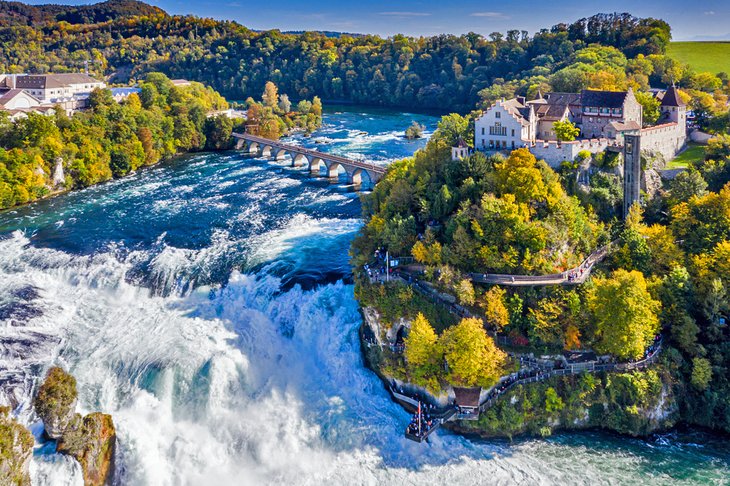 Lea Im Obersteg's (Head of Global Design Thinking at GF Piping System) recommendation: the Rhine Falls in Schaffhausen