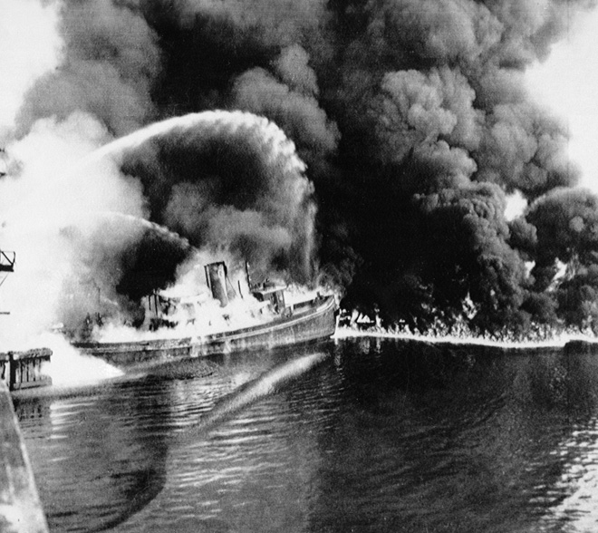 The Cuyahoga River took fire 12 times according to history books!