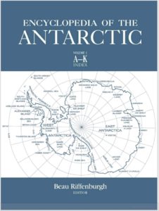 The encyclopedia of the antarctic reports how Iceberg Water was used in Chile