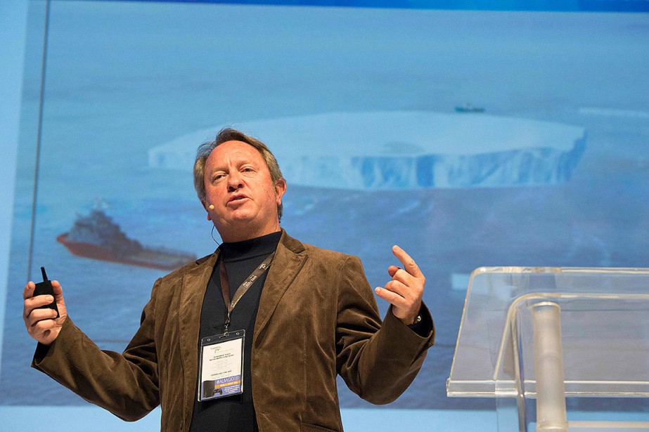 Nick Sloane, leading the Cape Town Iceberg Water project