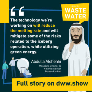 Abdulla Alshehhi's iceberg towing technique will reduce the melting rate. Hence give a chance to green the Dubai desert