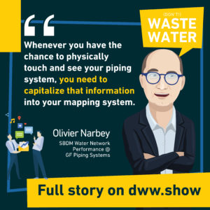 Gather information on your network as often as possible: that way, you will be able to reduce non-revenue water.