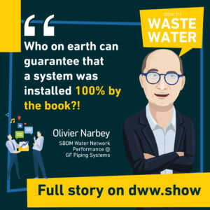 You never install a water network 100% by the book. Reality reduces performance