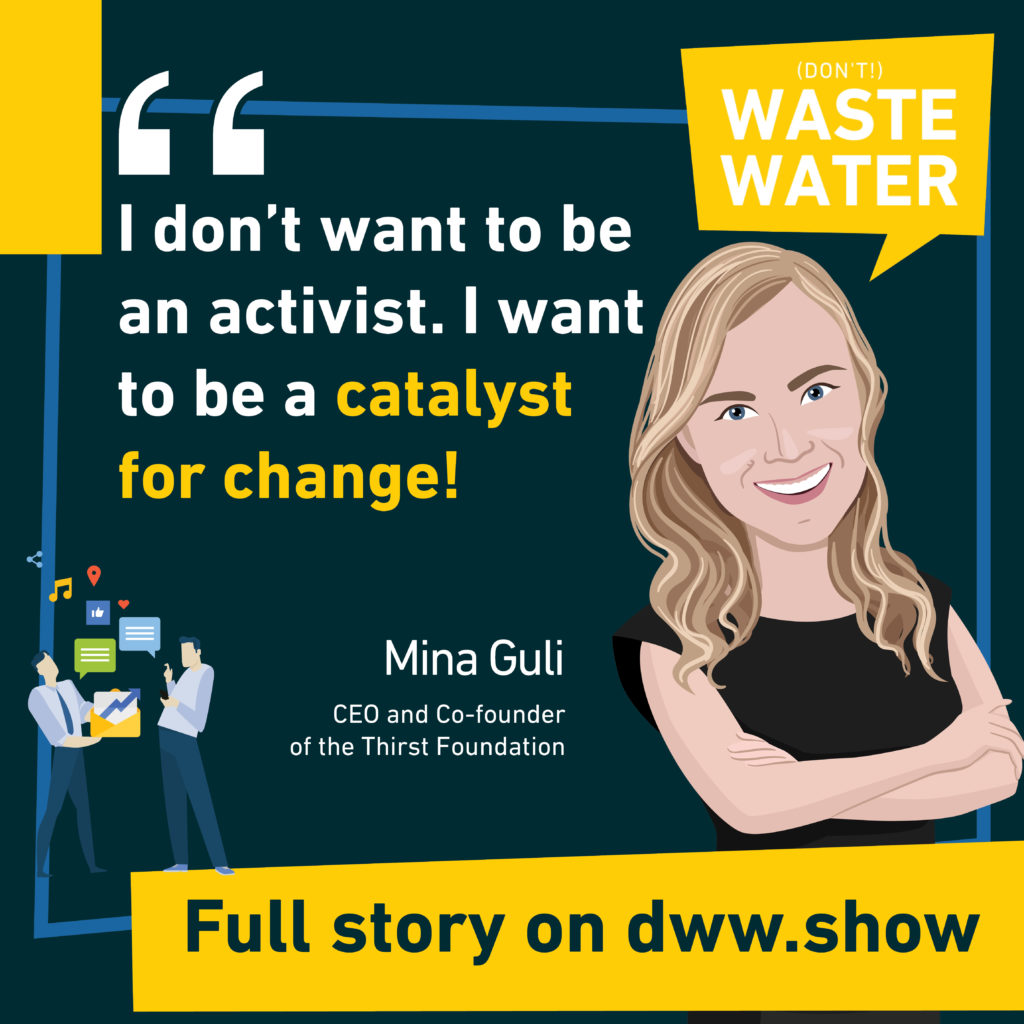 Mina Guli wants to be a catalyst for change