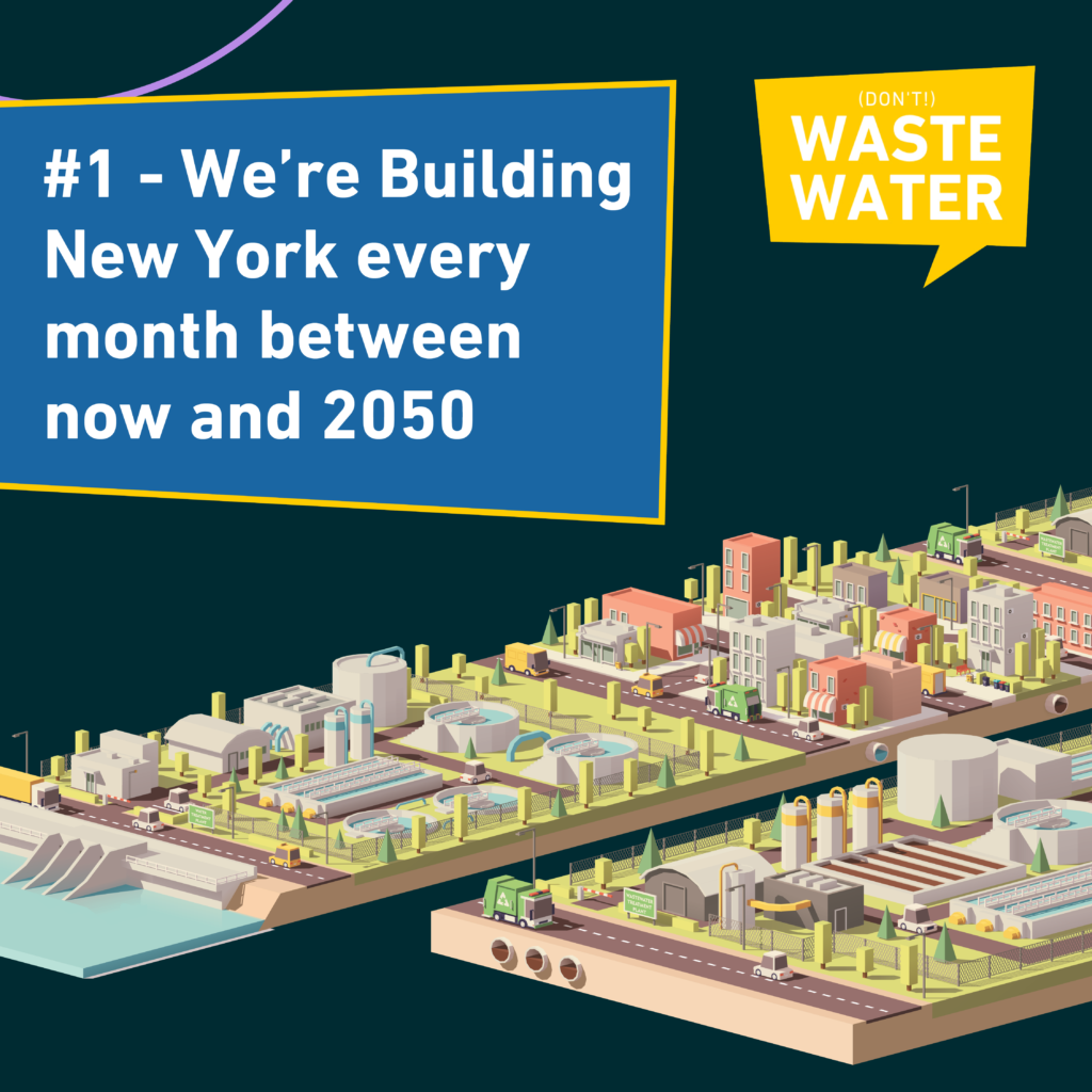 We're building new york every month between now and 2050