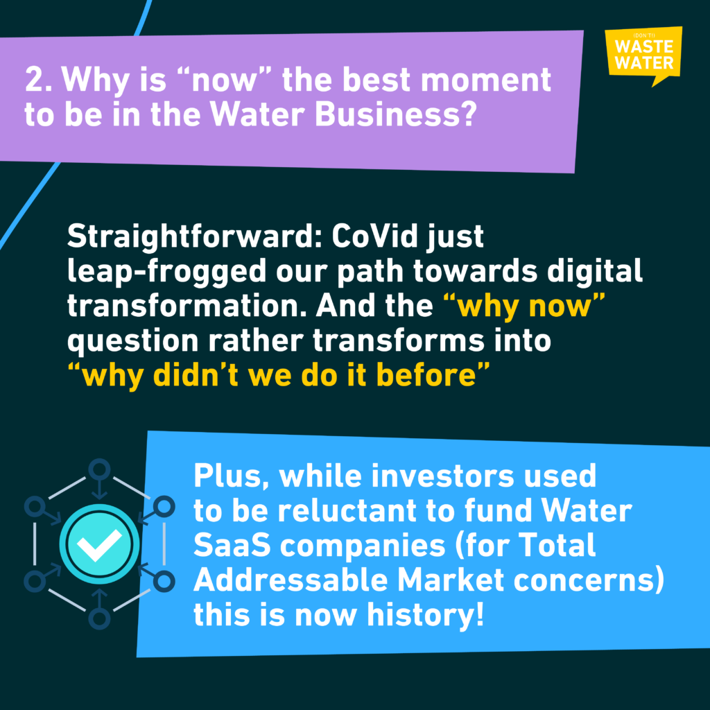 Why is now the best moment to be in the Water Business?