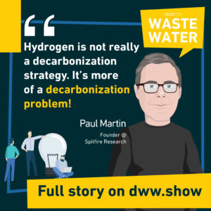 Hydrogen is not really a decarbonization strategy, it's more of a decarbonization problem!