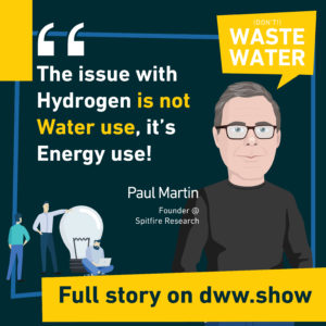 The issue with Hydrogen is not Water Use: it's energy use!