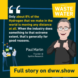 Only about 8% of the Hydrogen that we make in the world is moving any distance at all. So how could it be a transportation solution that would solve decarbonization problems?