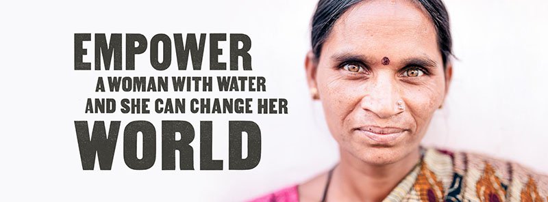 Empower a woman with water and she can change her World
