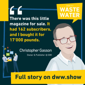 There was this little magazine for sale. It had 162 subscribers, and I bought it for 17,000 pounds - Christopher Gasson