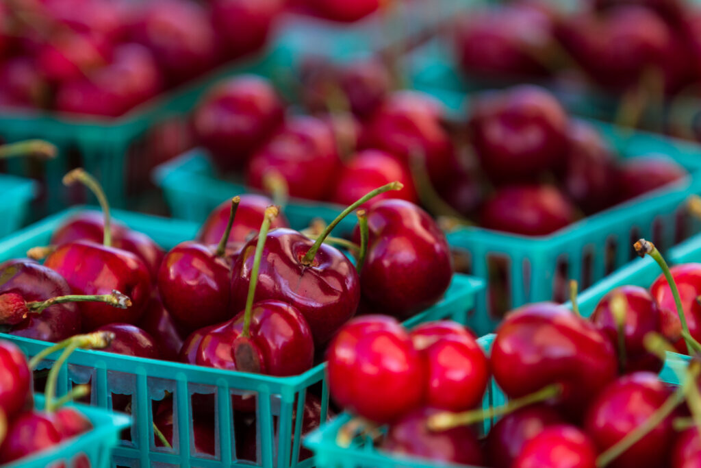 You may see California Cherries, Upmanu Lall rather sees transported water!