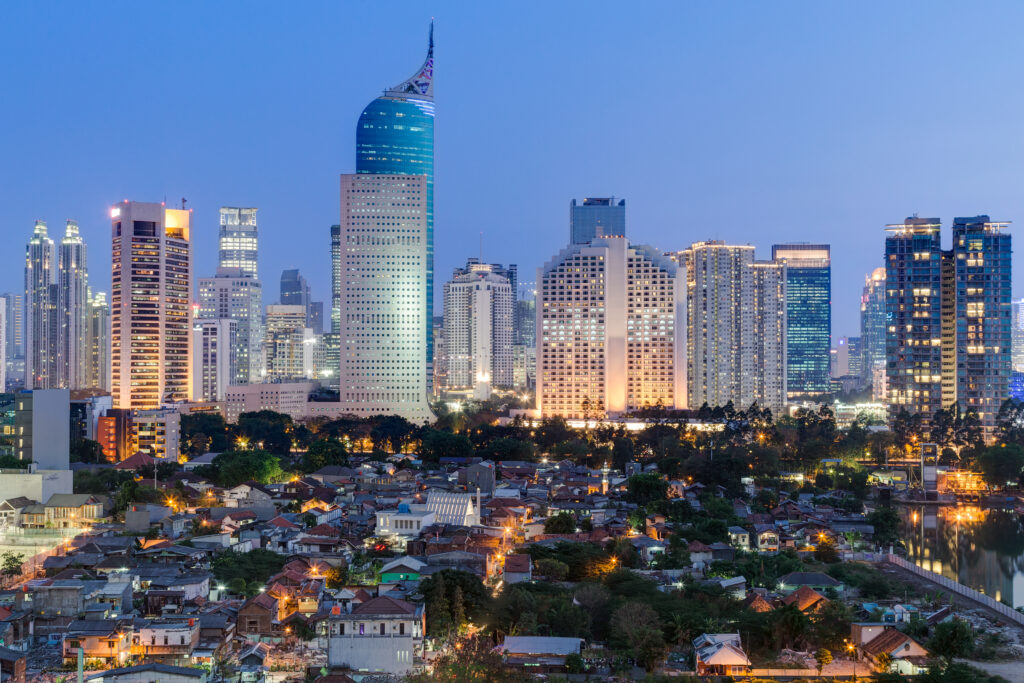 Jakarta will be replaced by a new capital city for Indonesia because it's sinking