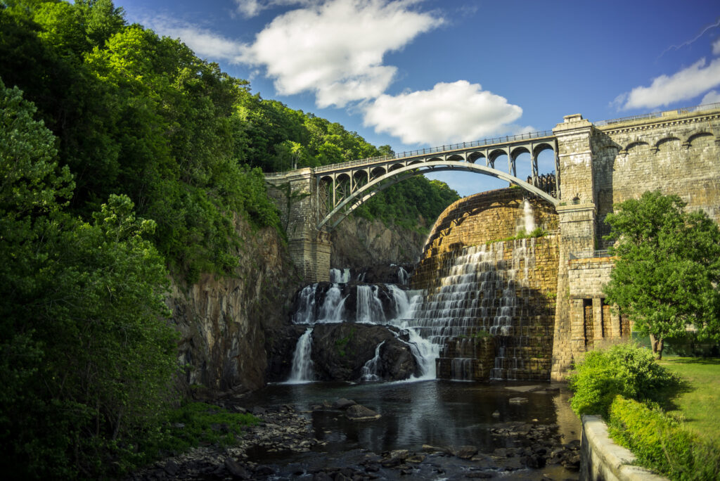 Croton Gorge Park at the base of New Croton Dam - Ironically, it is when Private Capital got kicked out that New York finally got a sustainable water source!