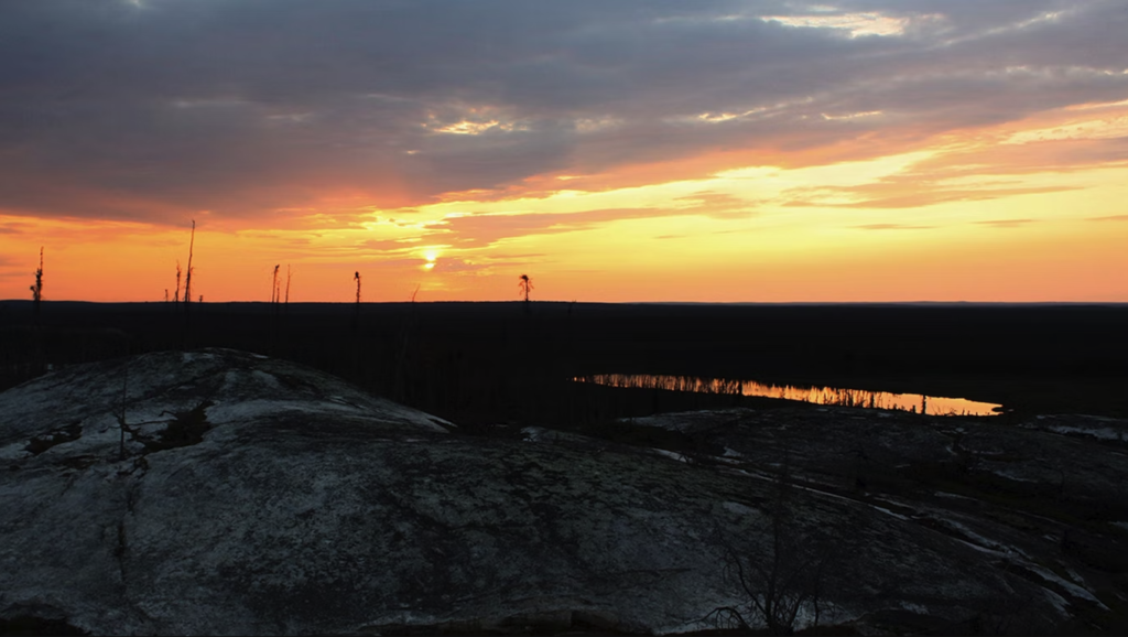 Picture of the site where the James Bay Lithium Mine will be built (Credit: Allkem)