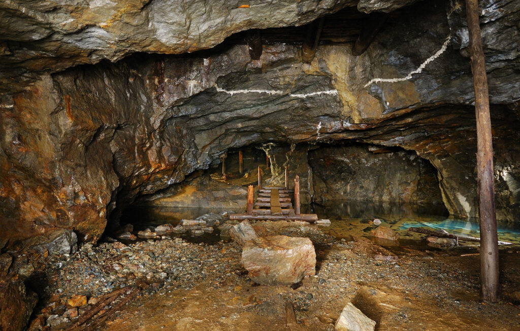 Inside the Cinnovec Mine - Credits: British Lithium