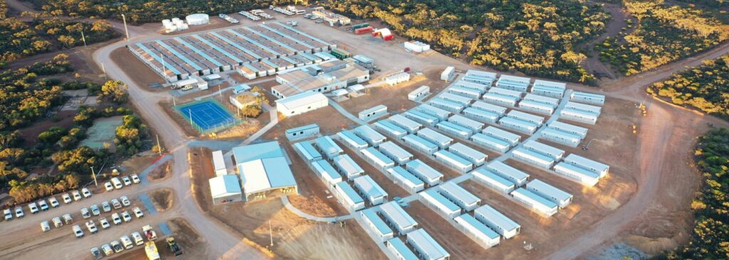 Covalent Lithium's Mount Holland Camp, a Picture of a Lithium Mines' Development