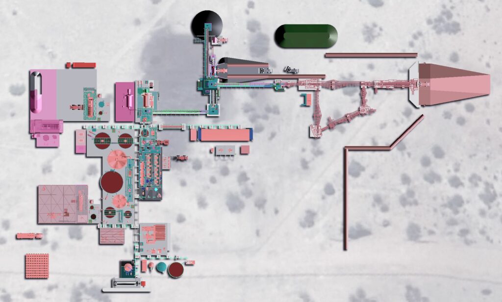 A Lithium Hydroxide Conversion plant will be built in the UAE - Credits: Lepidico