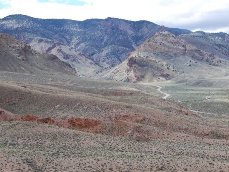 Rhyolite Ridge's site for Lithium Mining in Nevada (Picture)