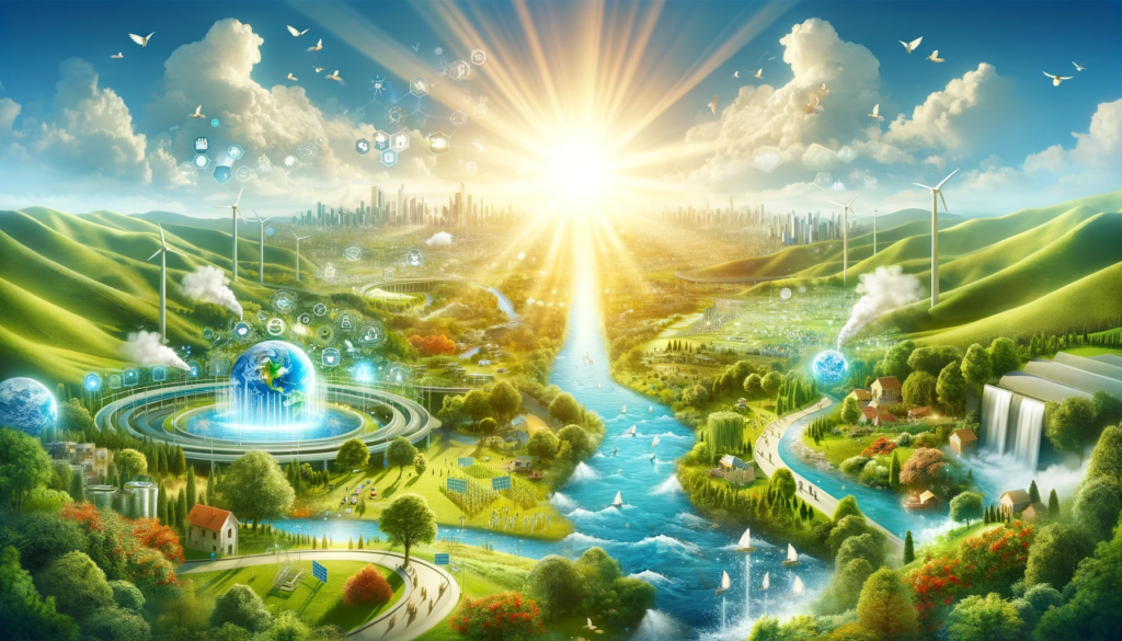 For our informatic artist it's clear: wastewater reuse draws a bright future!