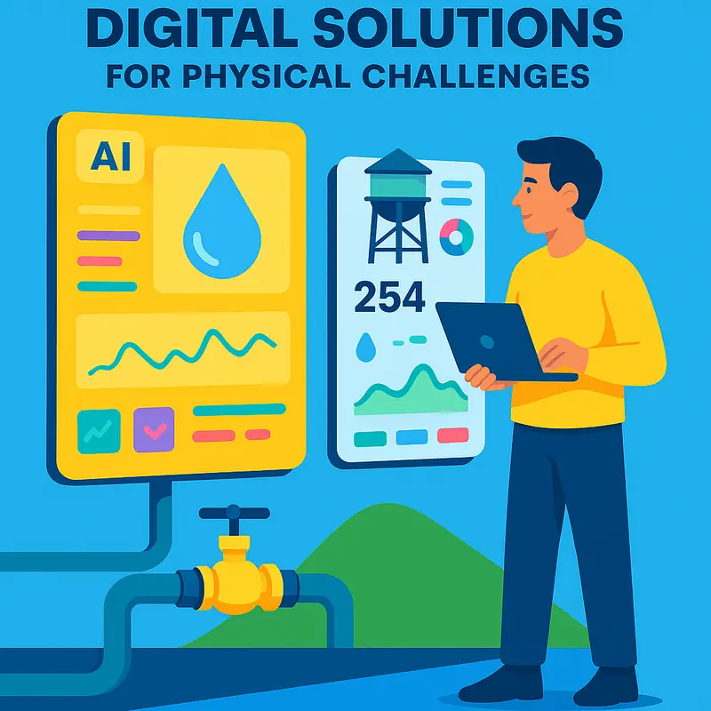 Amazon’s data center showcasing water-intensive cooling operations
