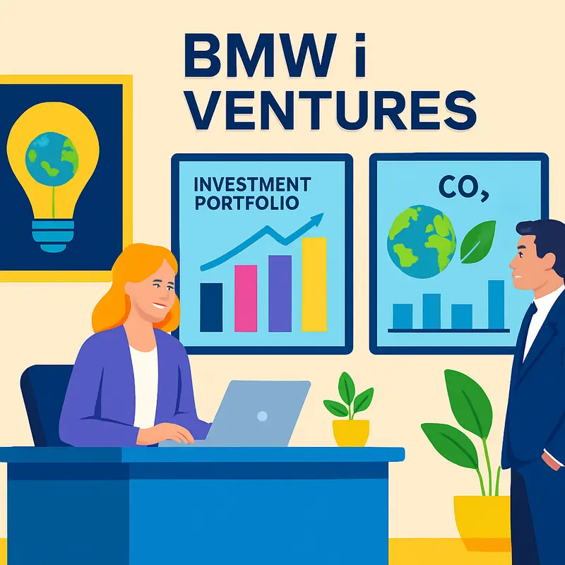 BMW i Ventures: Driving Sustainable Innovation Beyond Automotive