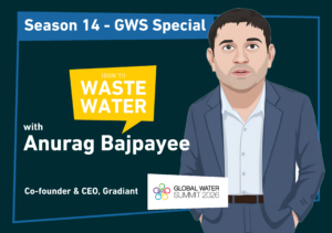 Will Gradiant IPO blog cover: Anurag Bajpayee, Co-founder and CEO of Gradiant, at the Global Water Summit 2026